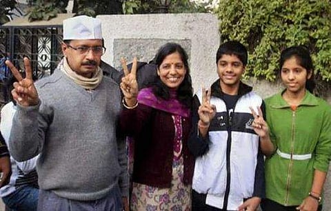 'ദൈവത്തിന് നന്ദി'; കെജ് രിവാളിന്റെ മകന് 96.4 ശതമാനം മാര്‍ക്ക്