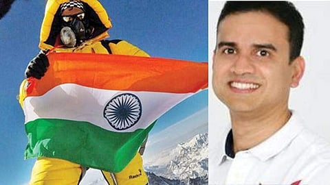 എവറസ്റ്റ് കീഴടക്കി 'അയേൺമാൻ'; മലയാളിക്ക് അഭിമാനനിമിഷം 