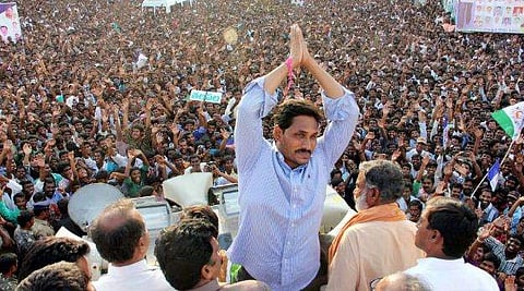 നായിഡുവിനെ വെട്ടി ആന്ധ്രയില്‍ ജഗന്റെ കുതിപ്പ്,   വൈഎസ്ആര്‍ കോണ്‍ഗ്രസിന്റെ ലീഡ് 123 കടന്നു