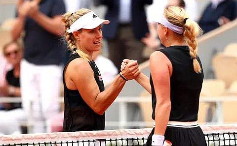 ഫ്രഞ്ച് ഓപ്പണ്‍; കെര്‍ബര്‍ ആദ്യ റൗണ്ടില്‍ പുറത്ത്‌, ഷോക്ക് ട്രീറ്റ്‌മെന്റ് പൊട്ടപോവയുടെ വക