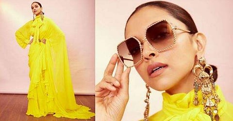 മഞ്ഞസാരിയില്‍ അതിമനോഹരിയായി ദീപിക പദുക്കോണ്‍: ഇന്‍സ്റ്റഗ്രാമില്‍ വൈറലായ ചിത്രങ്ങള്‍ കാണാം