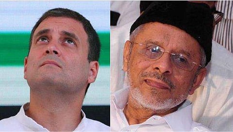 രാഹുല്‍ ഒഴിയരുതെന്ന് മുസ്ലിം ലീഗും ഡിഎംകെയും; പാണക്കാട് തങ്ങള്‍ കത്തയച്ചു ; അനുനയിപ്പിക്കാന്‍ തീവ്രശ്രമം