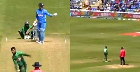 ഫീല്‍ഡ് സെറ്റ് ചെയ്ത് ധോനി, അതും ബാറ്റ് ചെയ്യുമ്പോള്‍ ബംഗ്ലാദേശിന് വേണ്ടി!