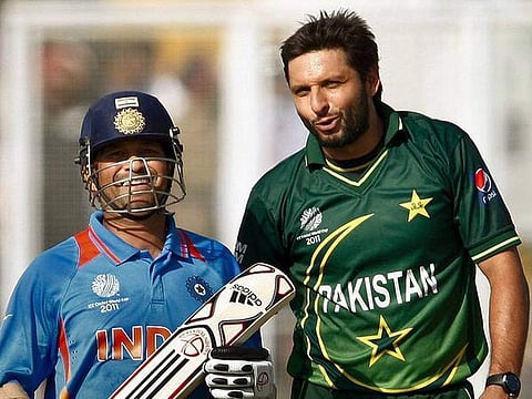 സച്ചിന്റെ ബാറ്റുമായാണ് കളിച്ചത്, 37 പന്തില്‍ ആ സെഞ്ചുറി നേടിയതും; അറിയാകഥ വെളിപ്പെടുത്തി അഫ്രീദി