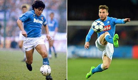 ഗോളടിയില്‍ അര്‍ജന്റീന ഇതിഹാസം മറഡോണയെ പിന്തള്ളി ഡ്രീസ് മെര്‍ടന്‍സ്