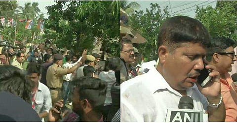 വോട്ടെടുപ്പിനിടെ വ്യാപക അക്രമം ; കശ്മീരില്‍ പോളിംഗ് ബൂത്തിന് സമീപം ഗ്രനേഡ് സ്‌ഫോടനം ; ബംഗാളില്‍ ബോംബേറ് ;  ബിജെപി സ്ഥാനാര്‍ത്ഥിക്ക് പരിക്ക്