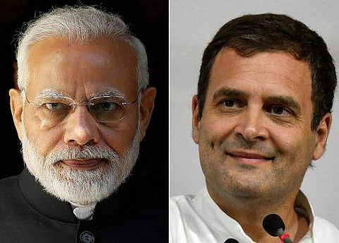 56 ഇഞ്ച് നെഞ്ചുള്ള ബോക്‌സറിന്റെ ആദ്യ പഞ്ച് അഡ്വാനിയുടെ മുഖത്തായിരുന്നു ; ഗോദയില്‍ നിന്നിറങ്ങി ഓടിയ ആളാണ് പ്രധാനമന്ത്രിയെന്ന്‌ രാഹുല്‍ ഗാന്ധി