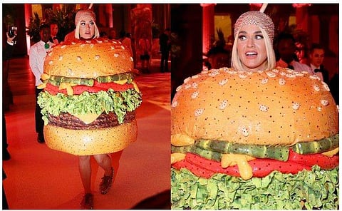 ചീസ് ബര്‍ഗറായി വേഷമണിഞ്ഞ് കാറ്റി പെറി; ഷൂവും ബാഗും വരെ പെര്‍ഫെക്ട് എന്ന് ആരാധകര്‍ 