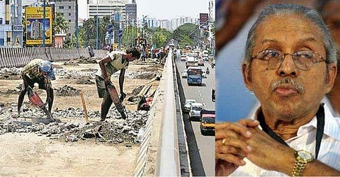 പാലാരിവട്ടം മേല്‍പ്പാലത്തിന് അച്ഛന്റെ പേര് അപമാനകരം ; മാറ്റണമെന്ന് ഒഎന്‍വിയുടെ മകന്‍