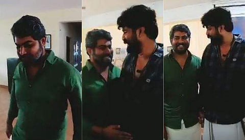 അപരന്‍ തൊട്ടുമുന്നില്‍; അമ്പരന്ന് ജോജു; വീഡിയോ