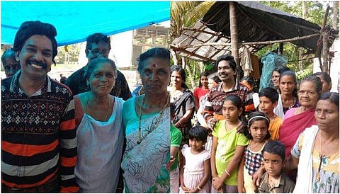 മത്സ്യതൊഴിലാളികൾക്ക് സഹായവുമായി സന്തോഷ് പണ്ഡിറ്റ്; ചിത്രങ്ങളും വിഡിയോയും 