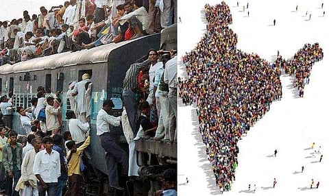 എട്ടു വര്‍ഷം കൊണ്ട് ചൈനയെ മറികടക്കും; ഇന്ത്യ ലോകത്തെ ഏറ്റവും കൂടിയ ജനസംഖ്യയുള്ള രാജ്യമാകും 