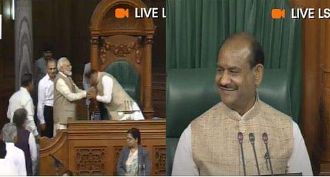 ലോക്‌സഭ സ്പീക്കറായി ഓം ബിര്‍ള ചുമതലയേറ്റു ; തെരഞ്ഞെടുപ്പ് ഏകകണ്ഠമായി