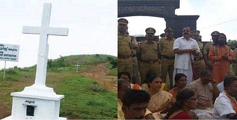 പാഞ്ചാലിമേട്ടിലെ കുരിശ് സര്‍ക്കാര്‍ ഭൂമിയിലോ ദേവസ്വം ഭൂമിയിലോ ? ; സര്‍ക്കാരിനോട് ഹൈക്കോടതി വിശദീകരണം തേടി