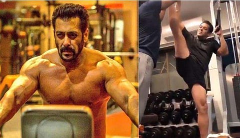 മസില്‍ അല്‍പ്പം കൂടുതല്‍, ഫ്‌ലക്‌സിബിളാവാന്‍ സല്‍മാന്‍ ഖാന്‍; വീഡിയോ