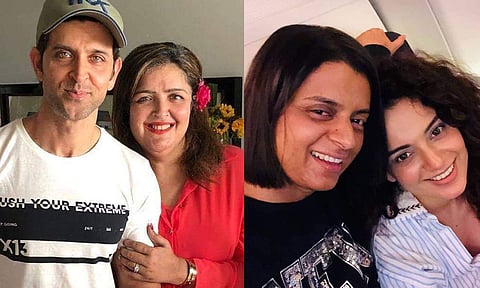 'സുനൈന മുസ്ലീമിനെ പ്രേമിച്ചതിന് പൊലീസിനെ വിട്ട് തല്ലിച്ചു'; ഹൃത്വിക് റോഷനെതിരേ ഗുരുതര ആരോപണവുമായി കങ്കണയുടെ സഹോദരി