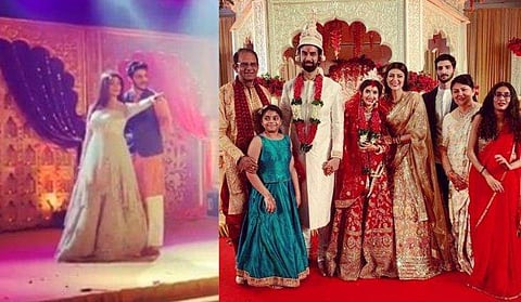 സഹോദരന്റെ വിവാഹവേദിയിൽ കാമുകനൊപ്പം സുസ്മിതയുടെ നൃത്തം; ചിത്രങ്ങളും വിഡിയോയും പങ്കുവച്ച് താരം 