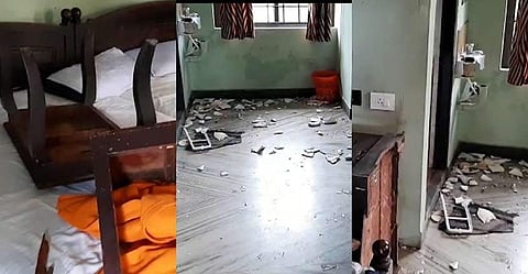 കുളിക്കാന്‍ കയറിയ യുവതിയുടെ ഫോട്ടോയെടുത്തു; കോഴിക്കോട് ഹോട്ടല്‍ അടിച്ചുതകര്‍ത്തു