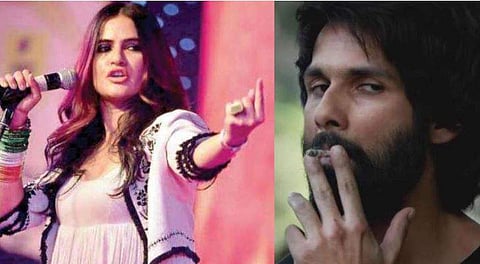 'നടന്മാര്‍ക്ക്‌ യാതൊരു ഉത്തരവാദിത്വവുമില്ലേ'; ഷാഹിദ് കപൂറിനെതിരേ രൂക്ഷ വിമര്‍ശനവുമായി ഗായിക