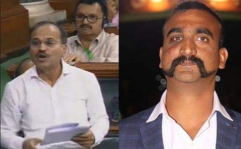 അഭിനന്ദന്റെ മീശയെ ദേശീയ മീശയായി പ്രഖ്യാപിക്കണം: കോണ്‍ഗ്രസ് നേതാവ് ലോക്‌സഭയില്‍ 