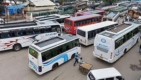 ചര്‍ച്ച പരാജയം; അന്തര്‍സംസ്ഥാന സ്വകാര്യബസ് സമരം തുടരും