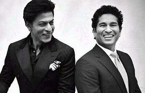 ഹെല്‍മറ്റ് വിഷയത്തില്‍ ഷാറൂഖിനെ ട്രോളി സച്ചിന്റെ മാസ് ഡയലോഗ്; മാസ്റ്റര്‍ ബ്ലാസ്റ്ററുടെ സിനിമ സ്‌റ്റൈല്‍ ആശംസ  