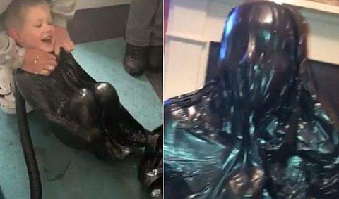 ട്വിറ്ററില്‍ വൈറലായി 'ബിന്‍ ബാഗ്' ചലഞ്ച് ; അപകടമെന്ന് മുന്നറിയിപ്പ്  (വിഡിയോ)