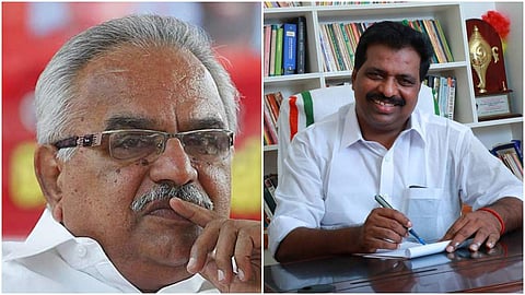 കാനം  രാജേന്ദ്രന്‍ കളിപ്പാവ; സിപിഐ പിണറായിയുടെ വാലാട്ടി; രക്ഷപ്പെടണമെങ്കില്‍ ഇടതുമുന്നണി വിടാന്‍ കോണ്‍ഗ്രസ് നേതാവിന്റെ ആഹ്വാനം