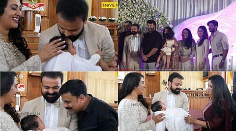 ചാക്കോച്ചന്റെ കുഞ്ഞാവയ്ക്ക് മാമോദീസ; പള്ളിയിലെത്തി ദിലീപും കാവ്യയും; കുടുംബസമേതം മമ്മൂട്ടി; വീഡിയോ