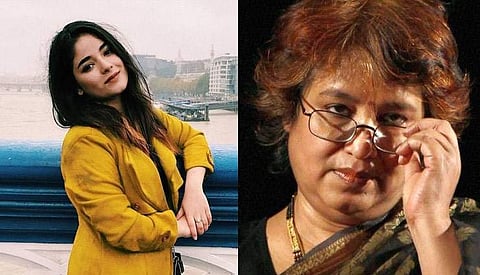 'ബുര്‍ഖയ്ക്കുള്ളിലെ ഇരുട്ടിലൊതുങ്ങിയ പ്രതിഭകള്‍ നിരവധി'; സിനിമ ഉപേക്ഷിക്കാനുള്ള സൈറയുടെ തീരുമാനത്തെ വിമര്‍ശിച്ച് തസ്ലിമ നസ്രിന്‍