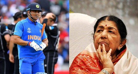 'വിരമിക്കുന്നതിനെക്കുറിച്ച് ചിന്തിക്കുകയേ വേണ്ട'; ധോണിയോട് ലത മങ്കേഷ്‌കര്‍