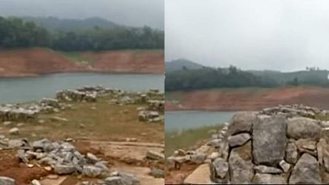 ഇടുക്കി അണക്കെട്ടിലെ ജലനിരപ്പ് താഴ്ന്നപ്പോള്‍ ഒരു ഗ്രാമം പുനര്‍ജനിച്ചു!