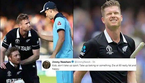 സ്‌പോര്‍ട്‌സിലേക്ക് വരരുത്, ബേക്കിങ്ങോ മറ്റോ പോകൂ, തടിച്ച് കൊഴുത്ത് സന്തോഷത്തോടെ മരിക്കൂ, തോല്‍വിക്ക് പിന്നാലെ കിവീസ് താരം