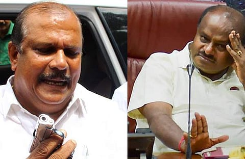 പിസി ജോര്‍ജ്, കുമാരസ്വാമി (ഫയല്‍)