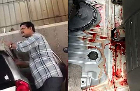 'പോയി പൊലീസിനോട് കഴുകാന്‍ പറ'; രക്ഷാ പ്രവര്‍ത്തനത്തിനിടെ പറ്റിയ രക്തക്കറ കഴുകാന്‍ ചെന്ന കാറുടമയോട് സര്‍വീസ് സെന്റര്‍ ഉടമയുടെ ധാര്‍ഷ്ട്യം, എസ്‌ഐ പറഞ്ഞിട്ടും ചെയ്തില്ല (വീഡിയോ)