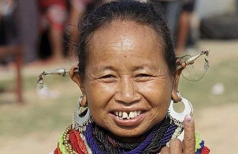 ത്രിപുരയിലെ ആദിവാസി ഗോത്ര വിഭാഗ അംഗം/ ഫയല്‍