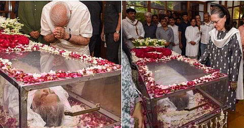 ഷീല ദീക്ഷിതിന്റെ സംസ്‌കാരം ഇന്ന് ; അന്തിമോപചാരം അര്‍പ്പിച്ച് ആയിരങ്ങള്‍ 