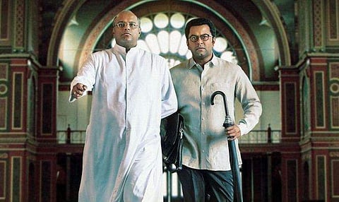 ളോഹയിട്ട് മുരളി ​ഗോപി, ഫാദര്‍ അംബ്രോസായി ഇന്ദ്രജിത്തും; താക്കോൽ ഫസ്റ്റ്‌ലുക്ക് 