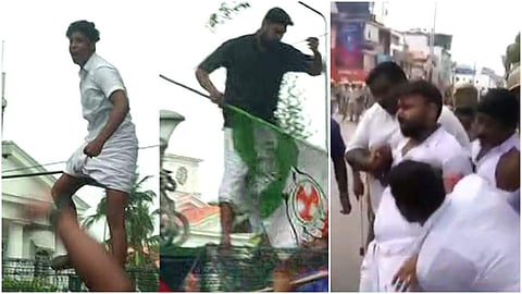 തിരുവനന്തപുരത്ത് തെരുവ് യുദ്ധം; യൂത്ത് കോണ്‍ഗ്രസ് മാര്‍ച്ചില്‍ പൊലീസിന് നേരെ കുപ്പിയേറ്; ലാത്തിച്ചാര്‍ജില്‍ നിരവധി പേര്‍ക്ക് പരുക്ക്