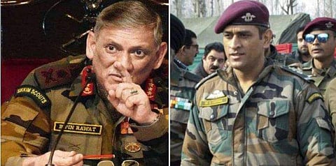 ധോനി ജനങ്ങളെ സംരക്ഷിക്കും, ആ ധോനിക്ക് സംരക്ഷണം ആവശ്യമില്ല; കരസേന മേധാവിയുടെ പ്രതികരണം