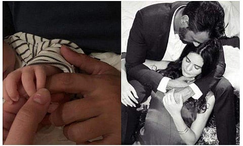 'ഞങ്ങളുടെ ജീവിതത്തിലേക്ക് വന്ന മഴവില്ല്' ; മകന്റെ പേര് വെളിപ്പെടുത്തി താരം 