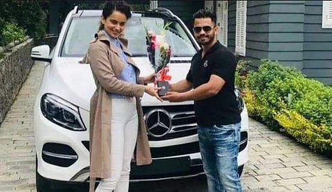 പുതിയ കാര്‍ സ്വന്തമാക്കി കങ്കണ റണാവത്: യാത്ര ഇനി ബെന്‍സ് ജിഎല്‍ഇ ലക്ഷ്വറി എസ്‌യുവിയില്‍