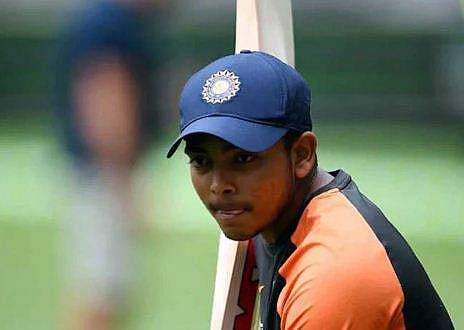 ഉത്തേജക മരുന്ന് പരിശോധനയില്‍ പരാജയപ്പെട്ടു; പൃഥ്വി ഷാക്ക് എട്ട് മാസത്തെ വിലക്ക്