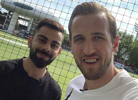 ക്രിക്കറ്റ് കളിയും, തമാശയും, ആ സെല്‍ഫിക്ക് പിന്നില്‍ ഇങ്ങനെയെല്ലാമുണ്ടായി; വീഡിയോ പങ്കുവെച്ച് ഹാരി കെയ്ന്‍ 