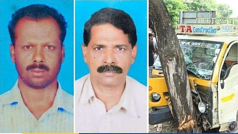 നിയന്ത്രണം വിട്ട വാന്‍ നിര്‍ത്തിയിട്ട വാഹനങ്ങള്‍ക്കിടയിലേക്ക് പാഞ്ഞ് കയറി: രണ്ട് മരണം
