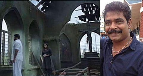 സ്റ്റീഫനെ കാണാന്‍ പ്രിയദര്‍ശിനിയെത്തിയ പള്ളി പുതുക്കി പണിത് ആന്റണി പെരുമ്പാവൂര്‍ 