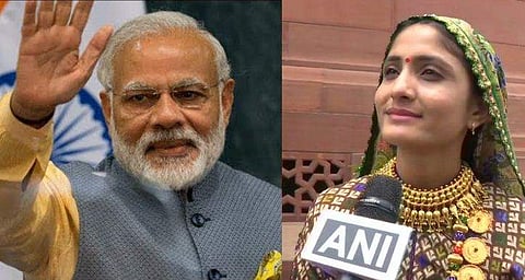 ആദ്യം കണ്ടപ്പോള്‍ മോദി 250 രൂപ നല്‍കി പ്രോത്സാഹിപ്പിച്ചു; ജീവിതം മാറ്റിമറിച്ച പ്രധാനമന്ത്രിക്ക് പാട്ട് സമര്‍പ്പിച്ച് ഗായിക (വിഡീയോ)