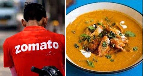 ഓർഡർ ചെയ്തത് പനീർ ബട്ടർ ; നൽകിയത് ബട്ടർ ചിക്കൻ ; ഭ​ക്ഷ​ണ​വി​ത​ര​ണ ആ​പ്ലി​ക്കേ​ഷൻ സൊ​മാ​ട്ടോ​യ്ക്കും ഭ​ക്ഷ​ണ​ശാ​ല​യ്ക്കും 55,000 രൂ​പ പി​ഴ 