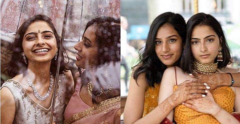 മഴയില്‍ നനഞ്ഞ് രണ്ട് സുന്ദരികള്‍: വൈറലായി ഇന്ത്യ- പാക് സ്വവര്‍ഗ പ്രണയിനികളുടെ ഫോട്ടോഷൂട്ട്