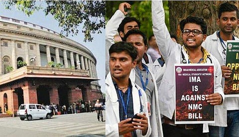 ഡോക്‌ടർമാരുടെ പ്രതിഷേധം വകവച്ചില്ല; മെഡിക്കൽ ബിൽ രാജ്യസഭയും പാസാക്കി 